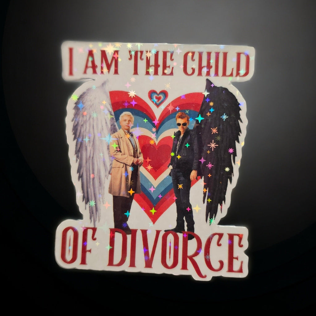 Good Omens Sticker: Aziraphale & Crowley, Ineffable Husbands Decal