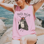 Additional photo of Moth Ma’am — Funny Mothman tank top