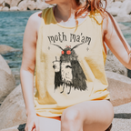 Additional photo of Moth Ma’am — Funny Mothman tank top
